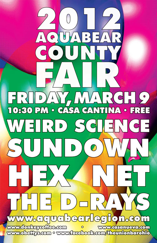 03/09/12 – 6th annual Aquabear County Fair – Casa Cantina