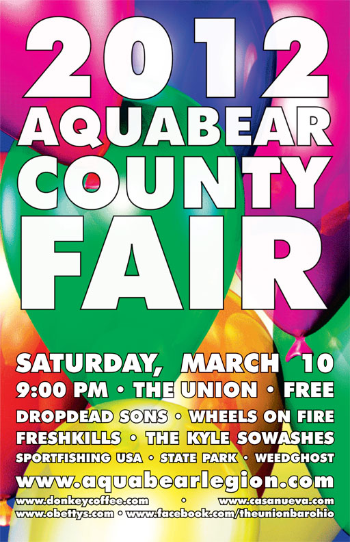 03/10/12 – 6th annual Aquabear County Fair – The Union